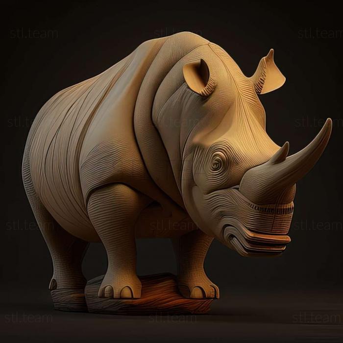 3D model Nototherium (STL)